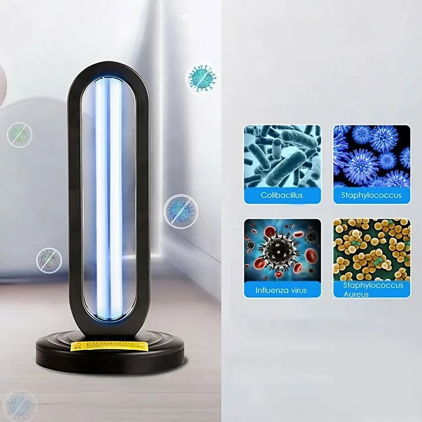 UVCure™ With Ozone Technology - Kills Mould, Viruses, Bacterias, Germs Naturally