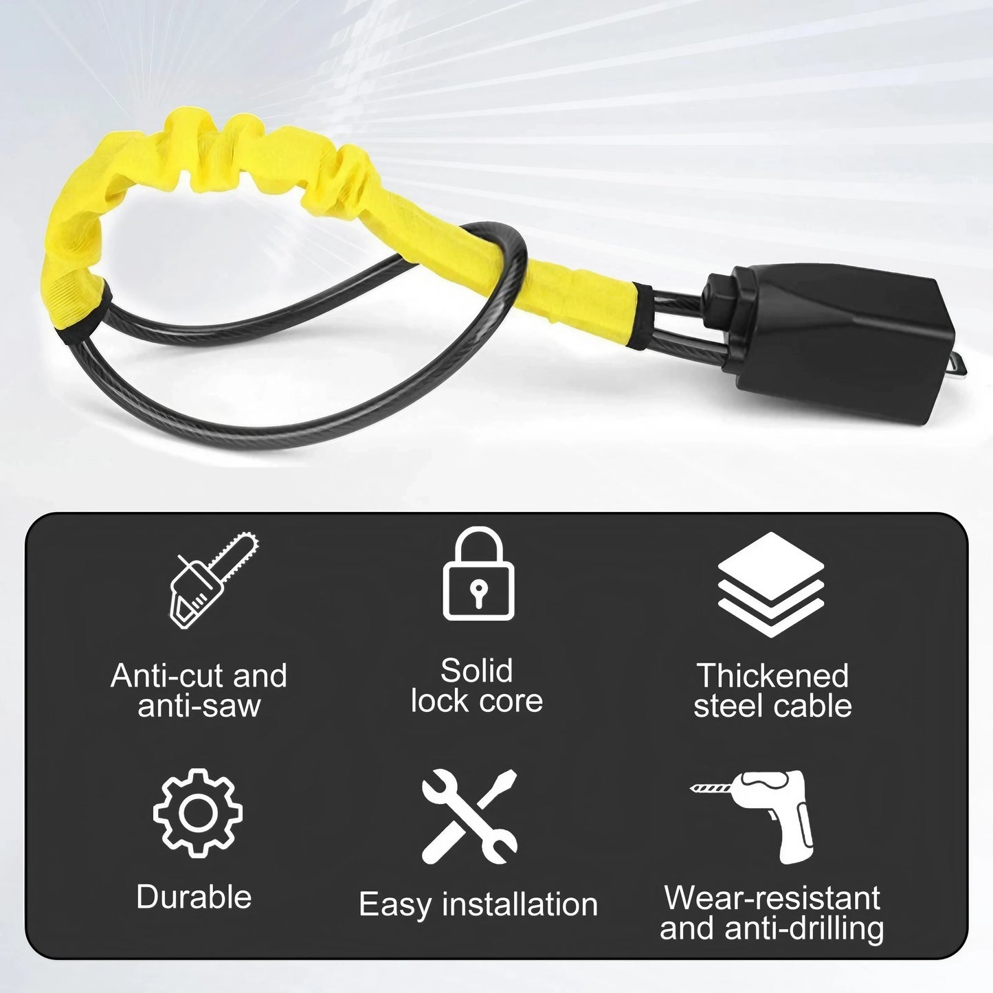 SafeDrive™ Anti-Theft Lock