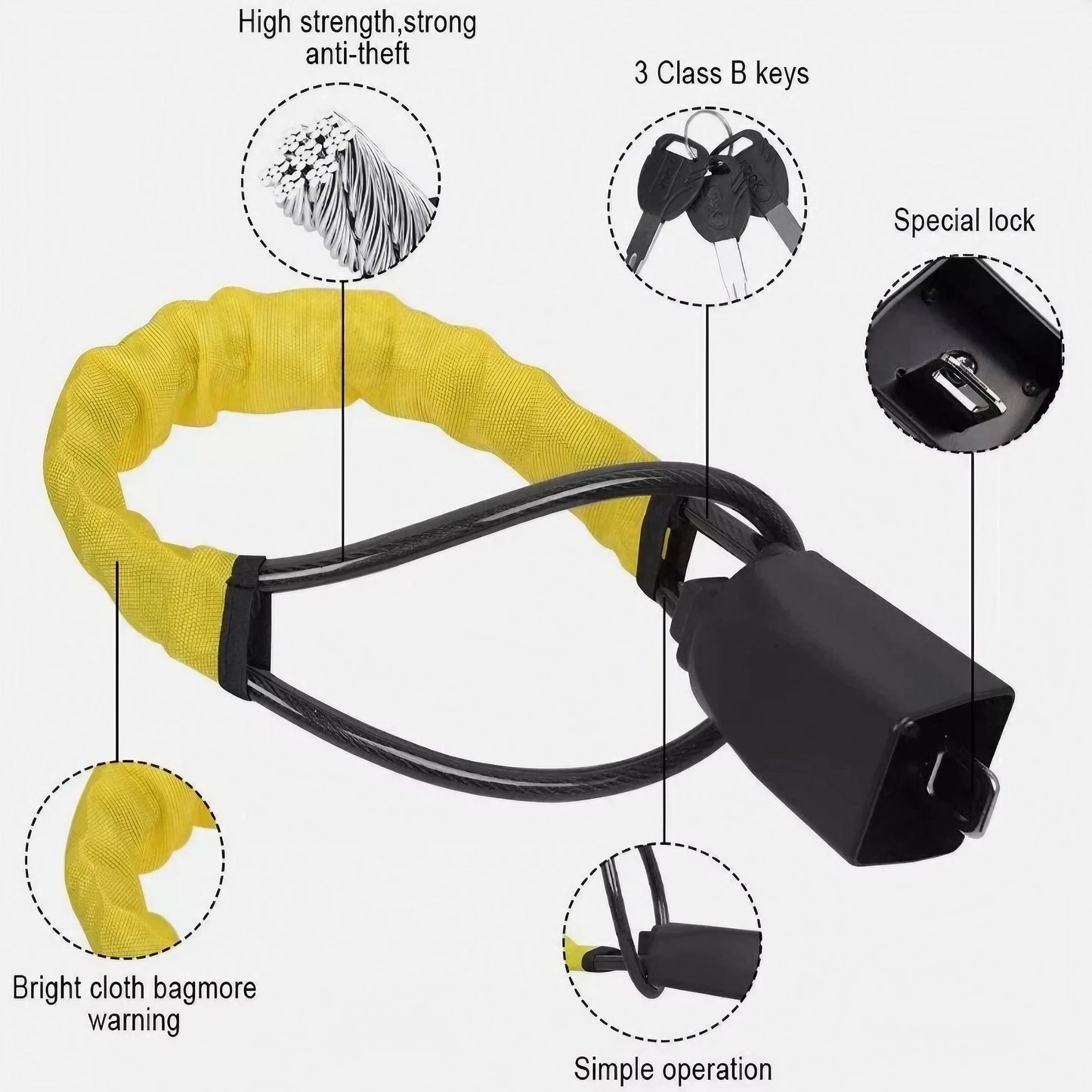 SafeDrive™ Anti-Theft Lock