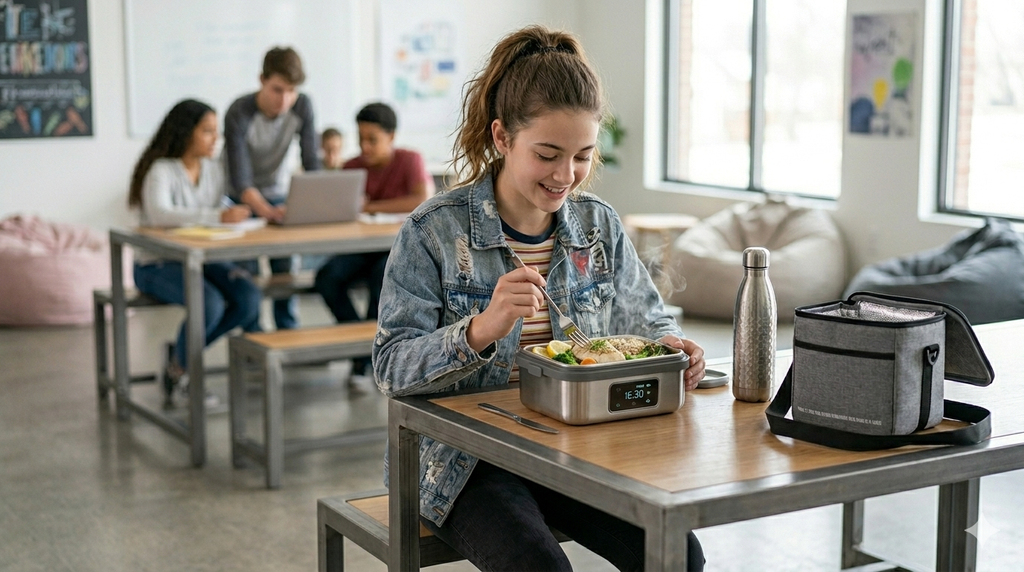 HeatNest™ - Portable Heating Lunch Box