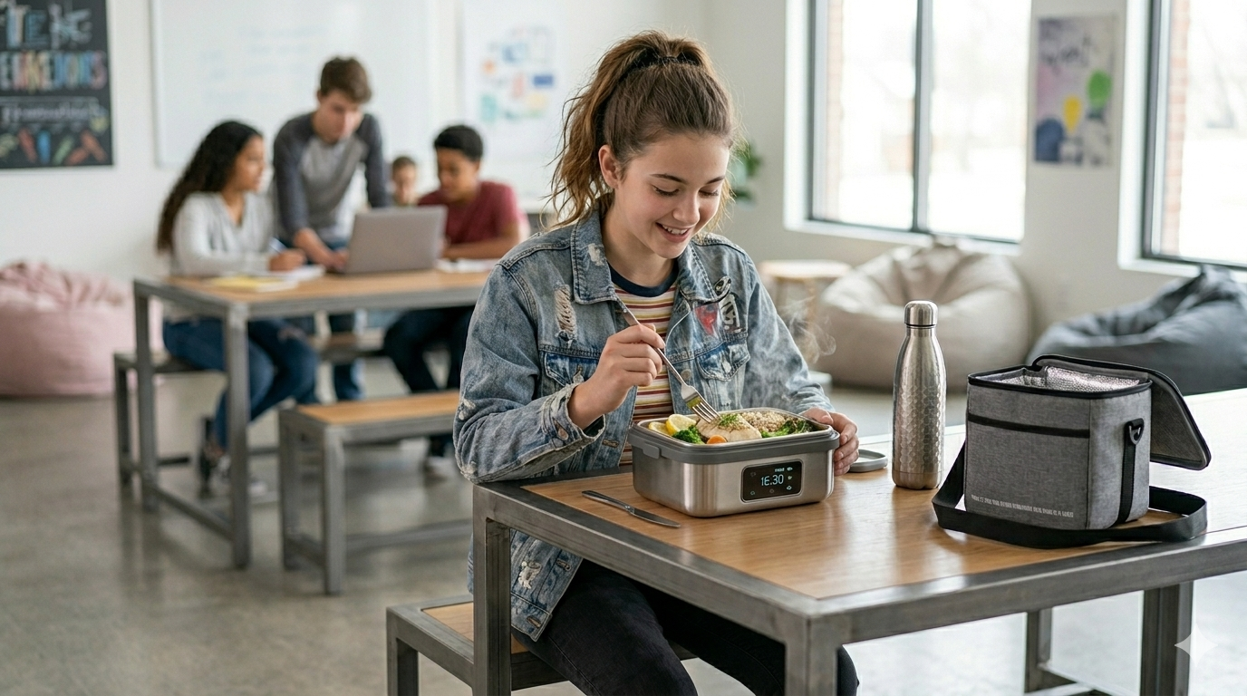 HeatNest™ Portable Lunch Box