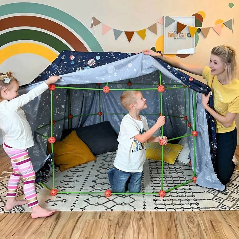 Kids Creative Building Fort