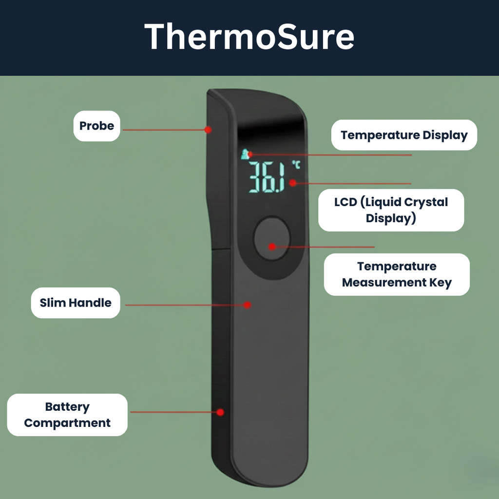 ThermoSure - Digital Infrared Thermometer for Babies