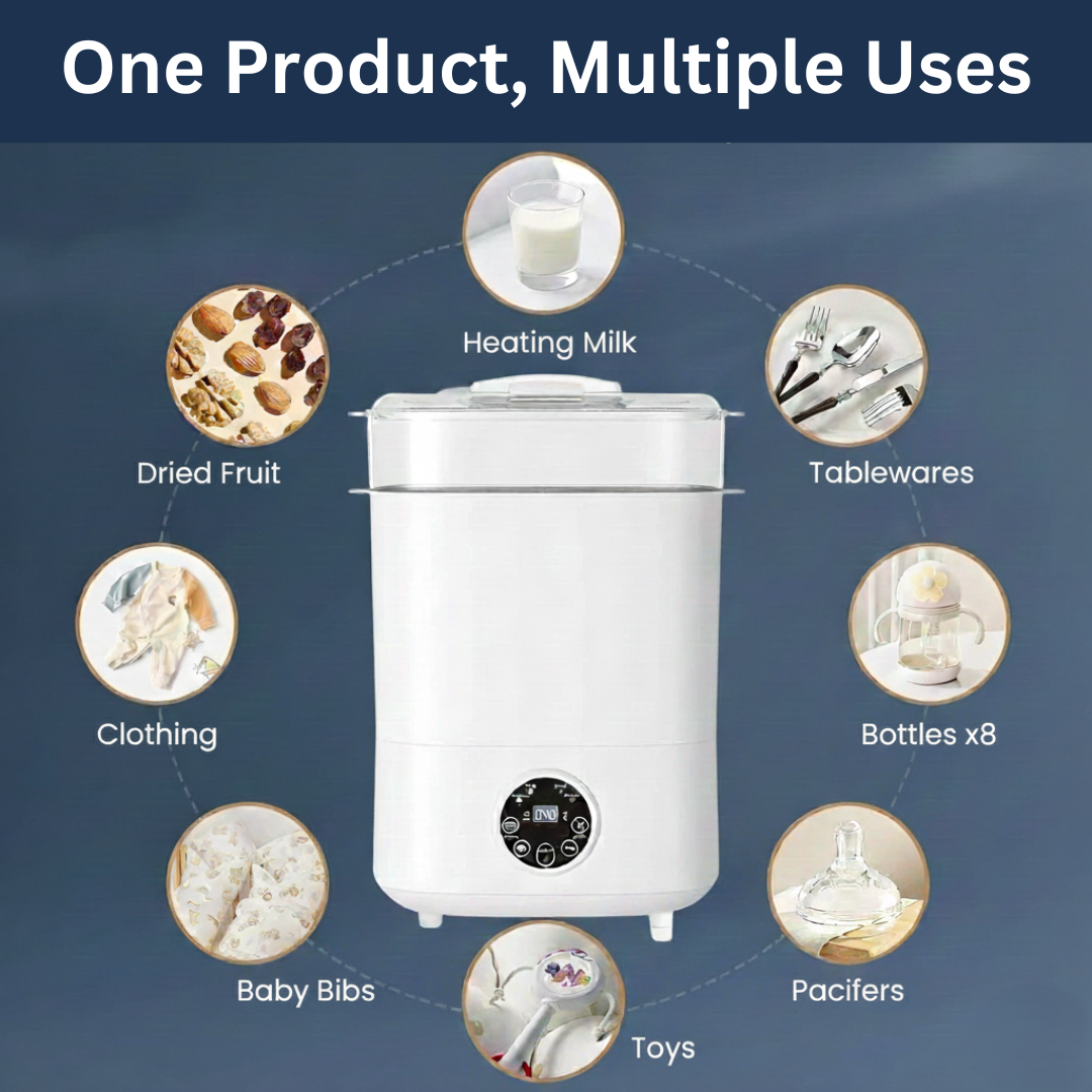 SteamGuard Pro -Complete 5-in-1 Bottle Steriliser & Dryer