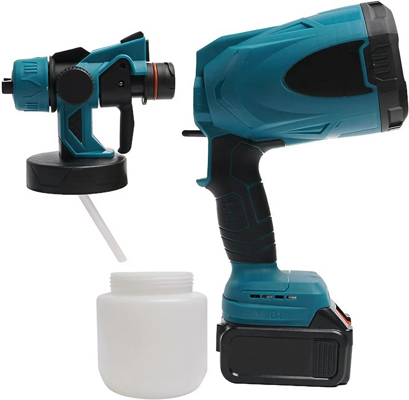 Cordless Paint Sprayer + 2 Free Batteries + 1 Free Charger