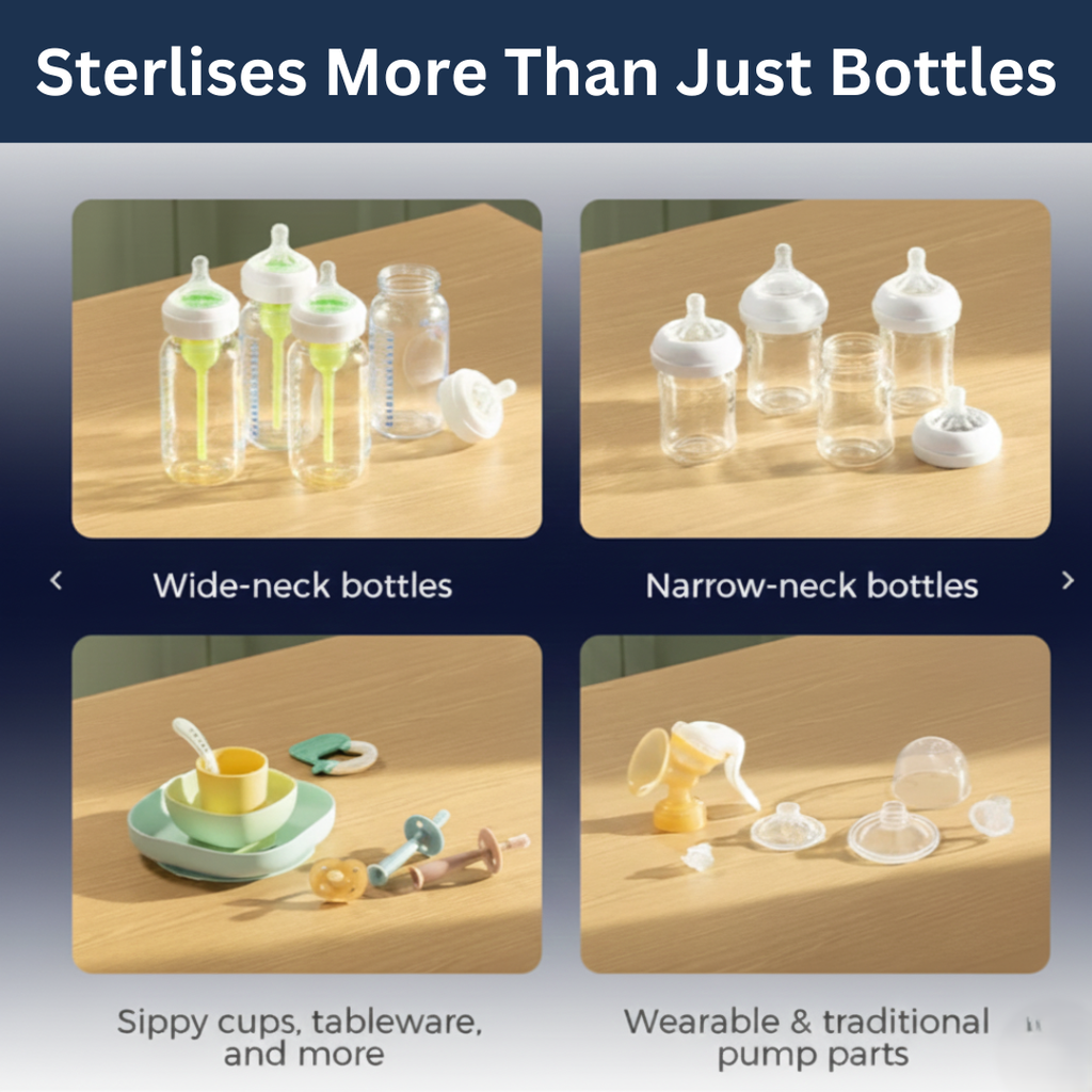 SteamGuard Pro -Complete 5-in-1 Bottle Steriliser & Dryer