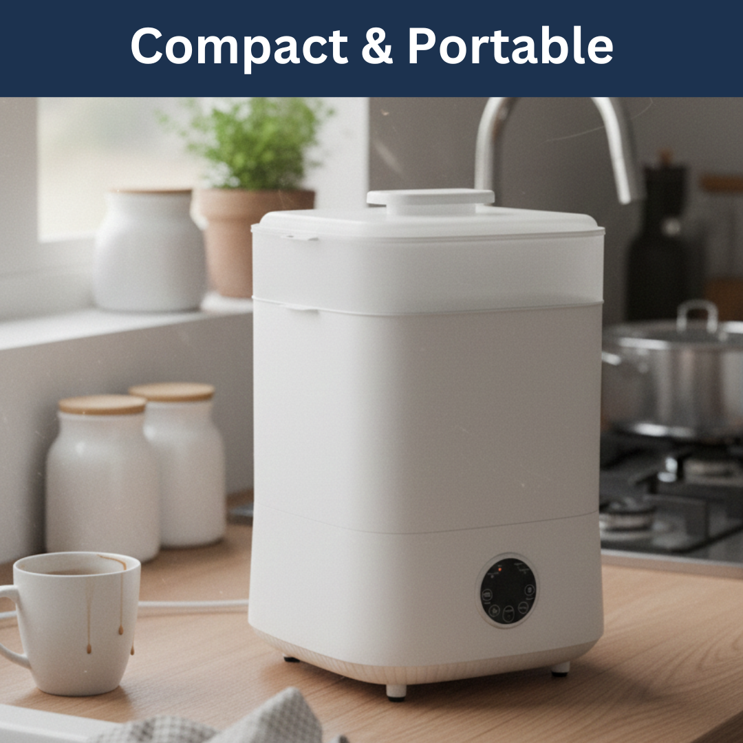 SteamGuard Pro -Complete 5-in-1 Bottle Steriliser & Dryer