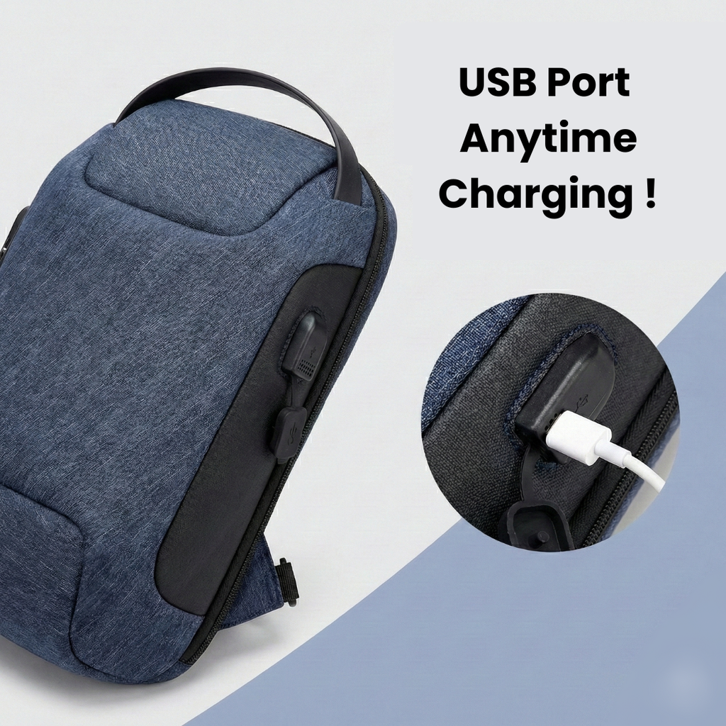 SecurePro - Anti Theft & Charging Bag