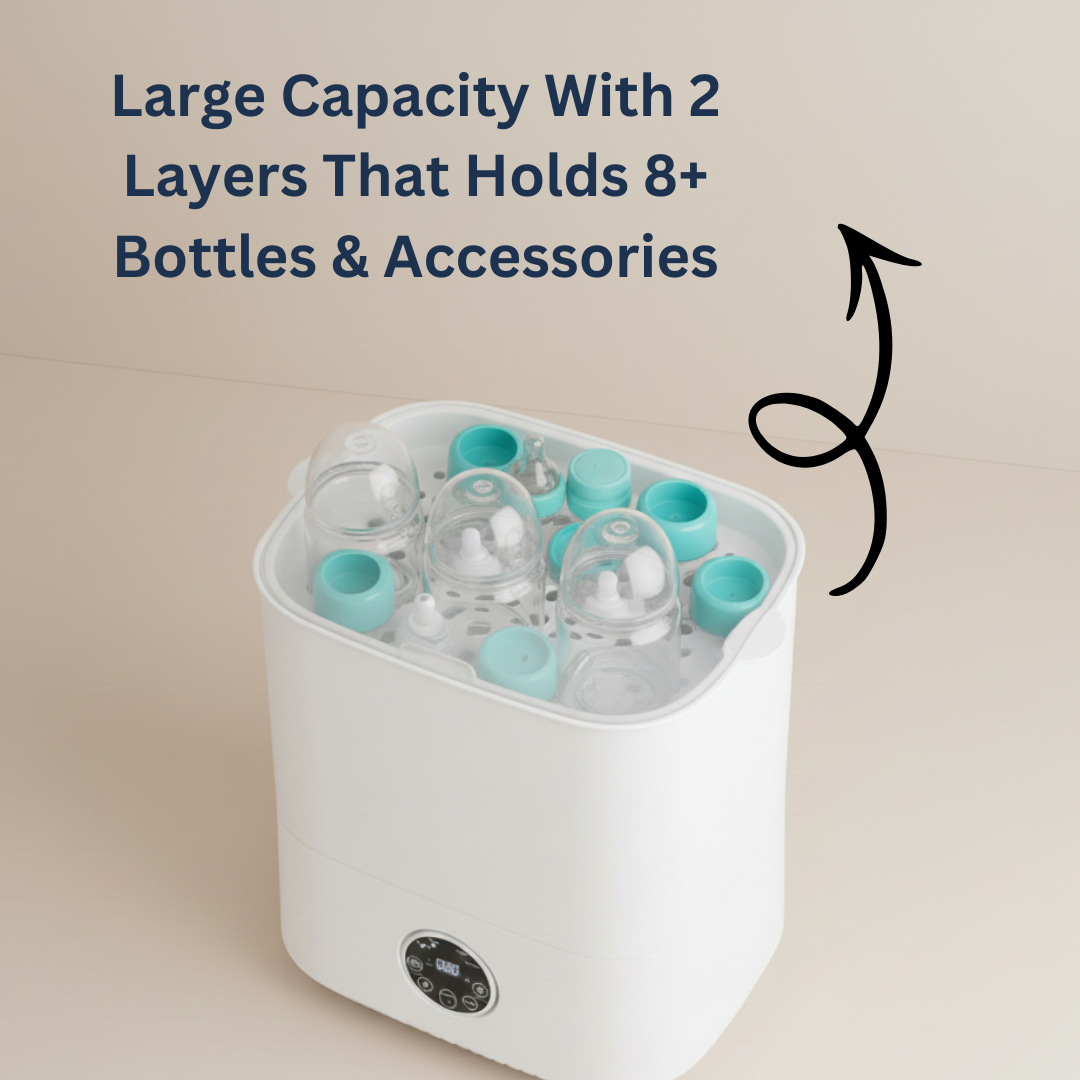 SteamGuard Pro -Complete 5-in-1 Bottle Steriliser & Dryer