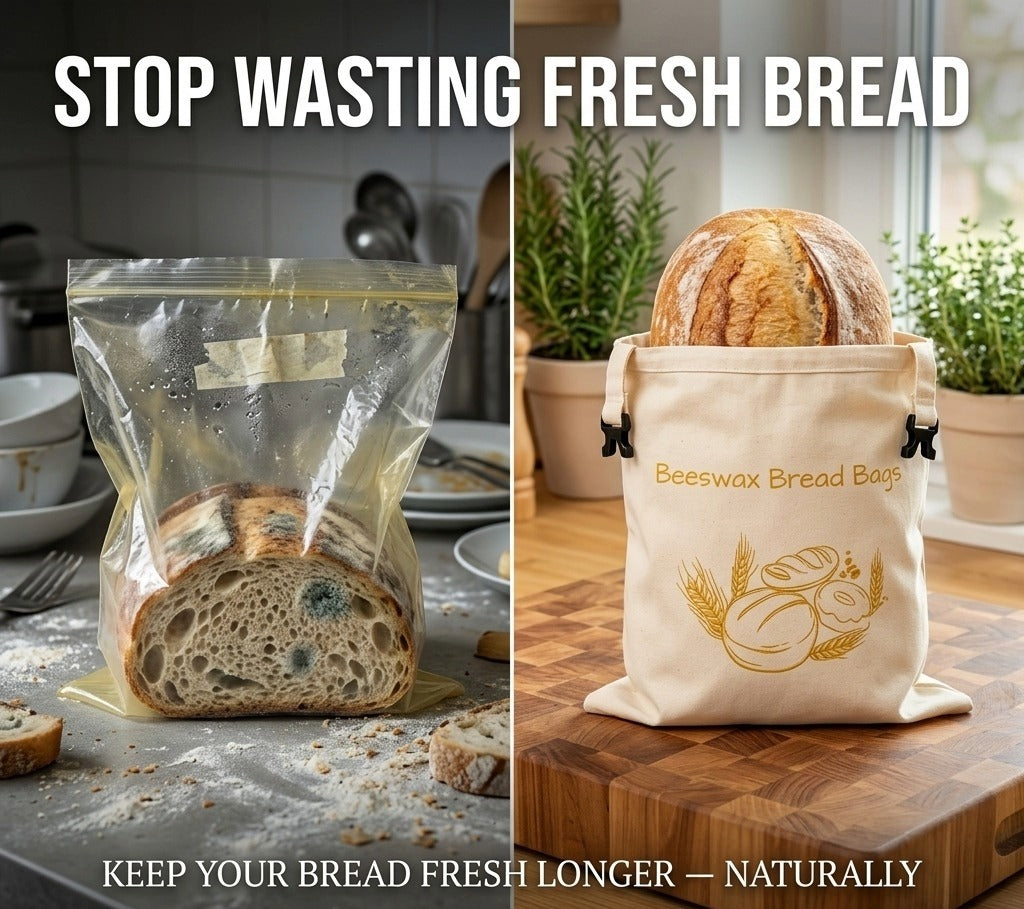 LoafKeeper - Reusable Cotton-Beeswax Bread Bag