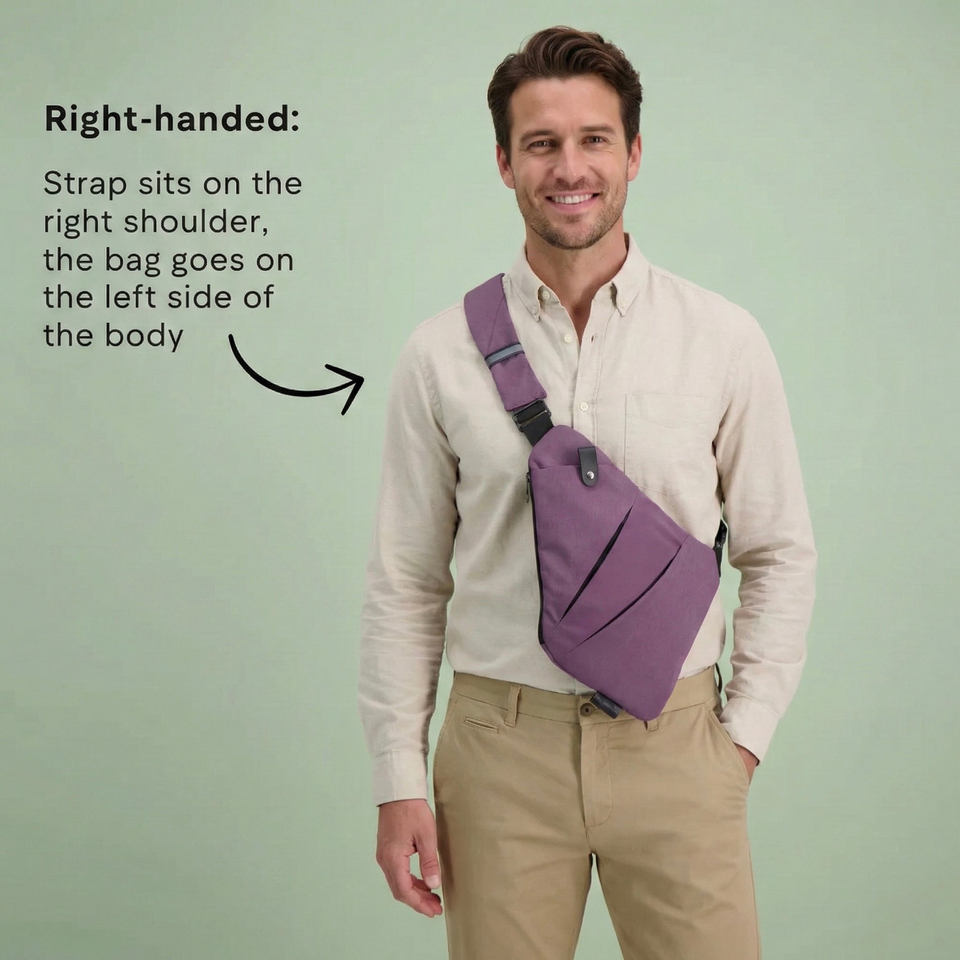 SecureLite Anti-Theft Crossbody Bag