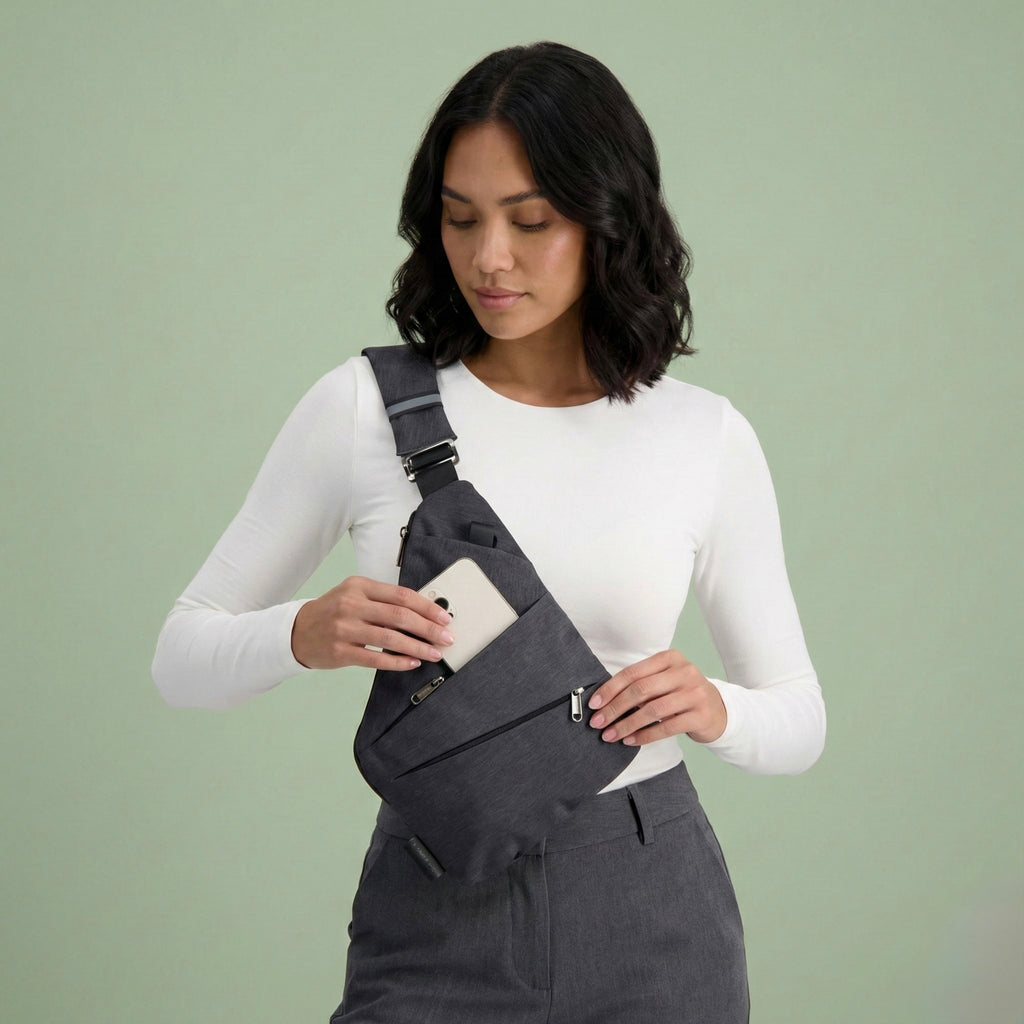 SecureLite Anti-Theft Crossbody Bag