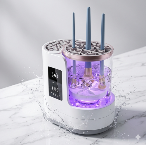 RadianceWash™ Brush Cleaning System