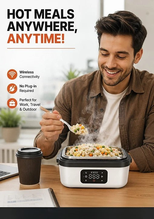 HeatNest™ Portable Lunch Box