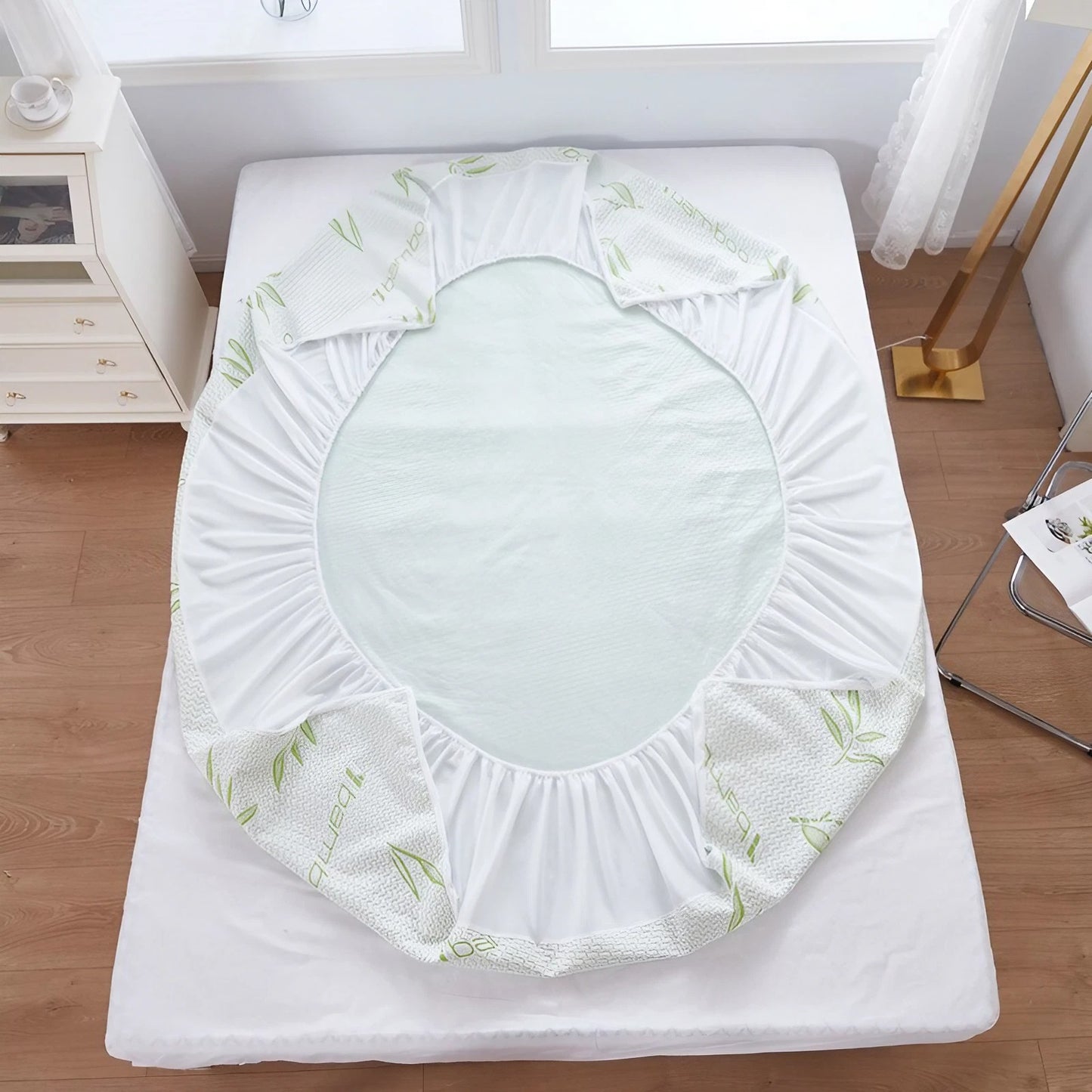 Waterproof Bamboo Mattress Protector