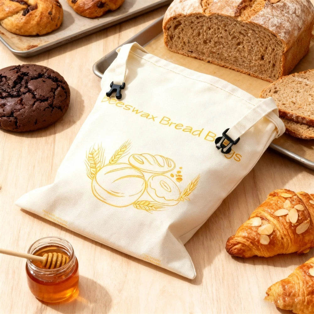 LoafKeeper - Reusable Cotton-Beeswax Bread Bag