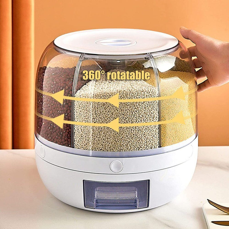 360-Degree Rotating Cereal Dispenser